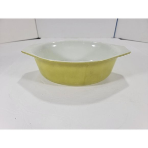 Vintage Avocado?‎ Green Oval Pyrex Casserole 20 Verde 1970s Ovenware
